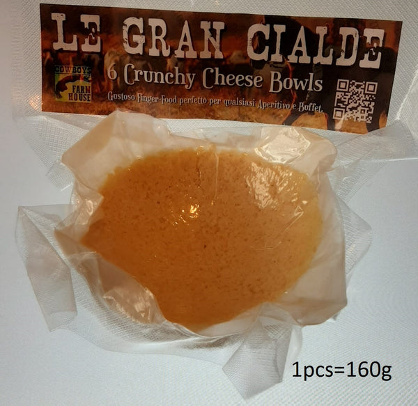 <<< LE GRAN CIALDE >>> 144 PARMESAN BOWLS INSIDE THE CATERING BOX (2,20 €/bowl + shipping)